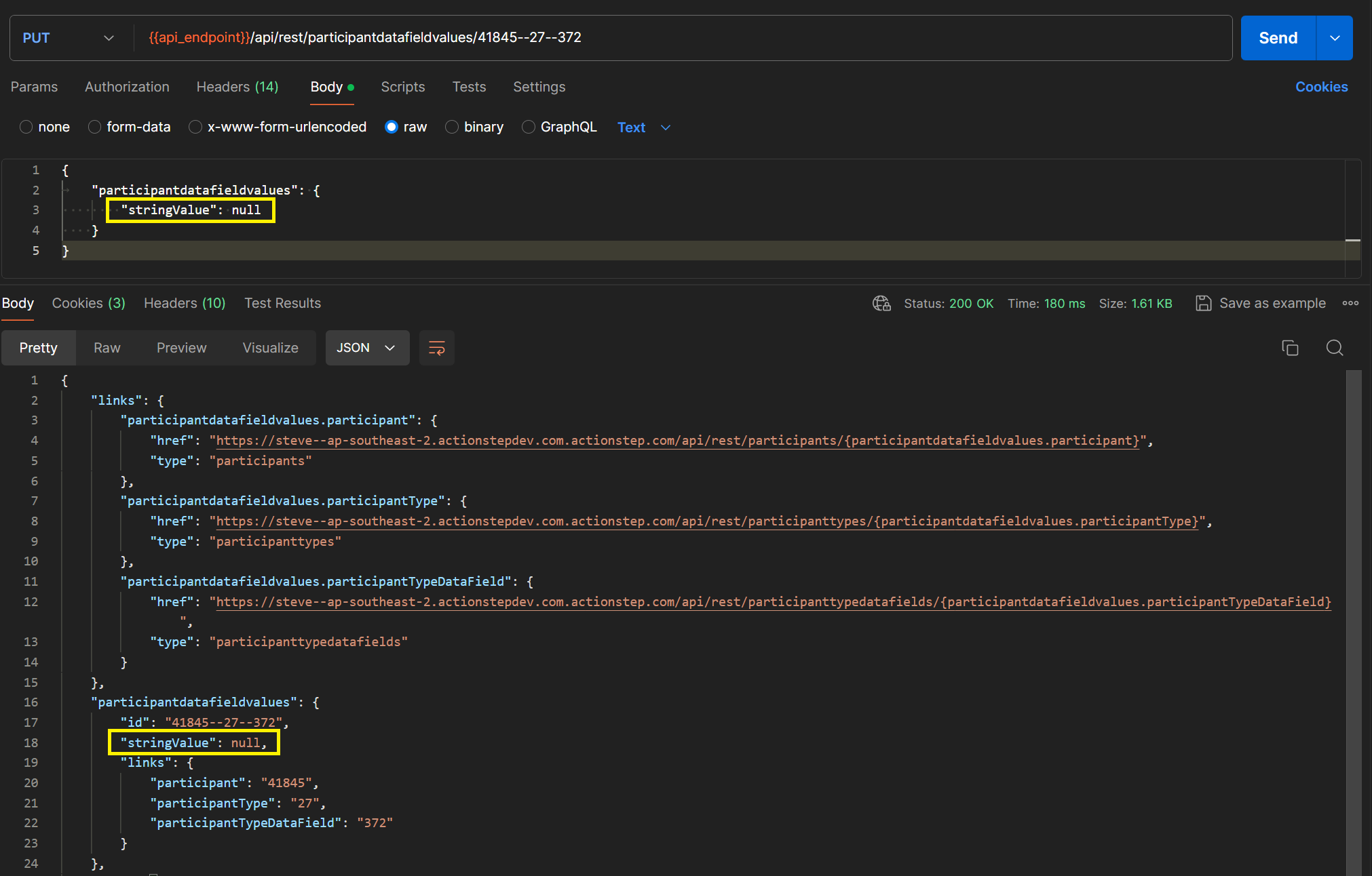 Working with Participant Data Fields